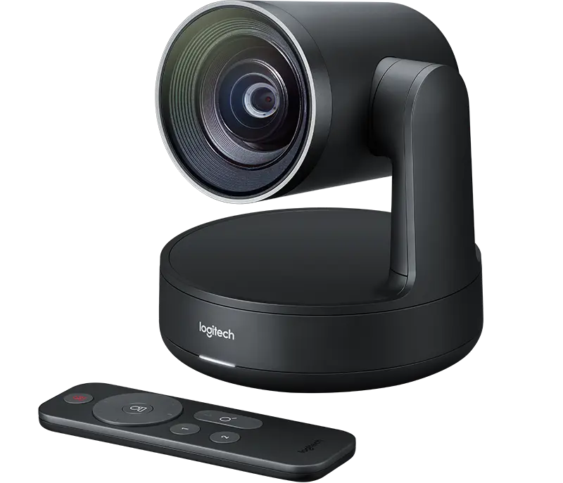 Logitech UHD 4K USB PTZ RALLY Camera (90° view - 15x zoom - Remote )