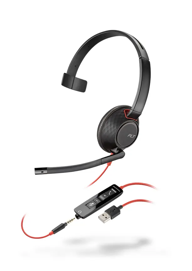 HP Poly Blackwire 5200 Headset