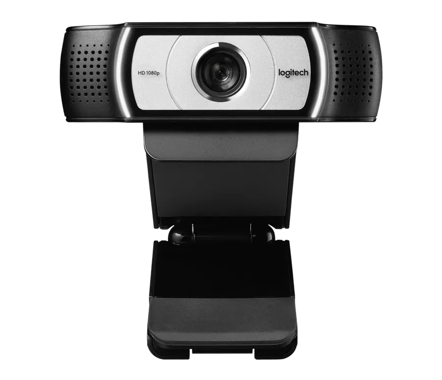 Logitech UC FHD Webcam C930e with 2 Omni-directional Mics (90° view - 4x zoom)