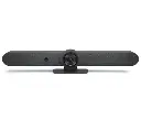 Logitech Rally Bar All-in-One Video bar (FHD PTZ camera, 15X hybrid digital zoom, 6 mics, 2 speakers, AI Viewfinder)