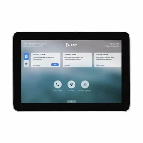 [GR-758] HP Poly TC8 Touch Control (for use with G7500, & Studio X30/50/70 - Requires PoE or Pwr)